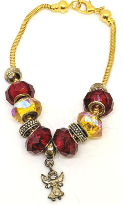 Red and Yellow Angel Bracelet